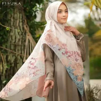 Fisura Scarf Khimar Printing Syari Harmony 39 Motif Baru harmony 26