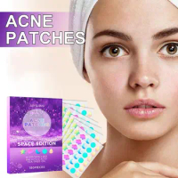 1Box Invisible Acne Patch Removal Fading Acne Mask Repair Colorful Patch Anti-Acne Concealer Hydrocolloid Waterproof Sticke E5A9