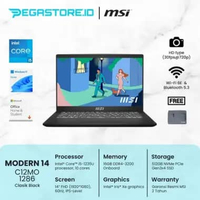 MSI Modern 14 C12MO-1286 Black