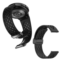 Silicone Wrist Strap for Amazfit Bip 5/GTS/GTS2/ GTS 3/GTS 2e/GTS 2 mini/GTS 4 mini/GTS 4/GTR mini/Active 20mm Watch Band Black