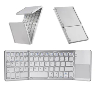 Mini Foldable Wireless Bluetooth Keyboard With Touchpad For Lenovo Tab P10 E10 M10 HD M8 M10 Plus Yoga Book Tab 5 10.1 Tablet PC