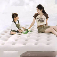 Foldable Bed Inflatable Mattress Memory Foam Colchon Folding Inflatable Mattress Floor Queen Camas Y Muebles Portable Furniture