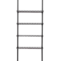 【dayneeds 日需百備】頂天立地烤漆收納架 搭60x20ㄇ網4片 PP板4片(置物架/多功能網架/掛衣架)