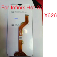 1PCS Original NEW For Infinix Hot S4 X626 LCD DIsplay Touch Screen Digitizer Assembly Panel For Infinix Hot S4 X626