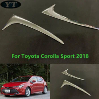 Car rear spoiler trim, window trim exterior moulding for Toyota Corolla Sport and Hatchback 2019