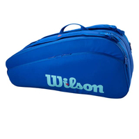 กระเป๋าเทนนิสผู้ใหญ่ Ultra V5 Tour 12PK สีฟ้า/น้ำเงิน - WI134AC508EMTH