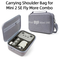 Storage Bag for DJI Mini 2SE/Mini 2 Fly More Combo Carrying Shoulder Bag Drone RC N1 Box Battery Charge Manager Accessories