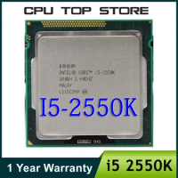 Intel core i5 2550K 4-Core 3.4GHz LGA 1155 CPU Processor