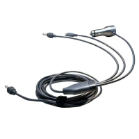Dây cáp nguồn mini Starlink 3 trong 1: Bộ sạc ô tô 5 m với đầu vào DC 12–24 V chuyển đổi lên 30 V, đ