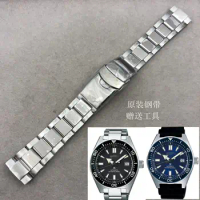 Suitable for Seiko watch strap SPB051 053 047 049 071 081 original special steel strap 20mm