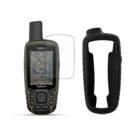 Protect Silicone Case+LCD Screen Protector for Garmin GPSMAP 64st 64sc 64sx 64s 65sr 65s 62sc 62st 62 62s Hiking GPS Accessories
