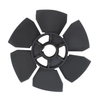 1PC Plastic Vacuum Pump Motor Cooling Fan black Vanes Motor Fan Blade wind leaf for Vacuum pump replacement accessories