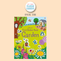 Usborne Sticker Book Garden - ted First Children Book - Buku  Edukasi Stiker Anak Education