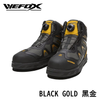 【RONIN 獵漁人】Wefox 旋鈕式磯釣鞋 WDX-1058(磯釣鞋 船磯 可更換底部 旋轉鈕設計)
