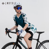 Mcycle Aero Race Cutting Design Cycling Speedsuit Dynamic Bicycle Bike Trisuit Skin Suit Breathable Cycling Triathlon Suit Women