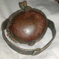 gelang emas swasa asli Kraton dan batu liontin Mirah cempoko warisan lawas Majapahit