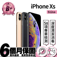 【Apple】B+ 級福利品 iPhone XS 512G(5.8吋)