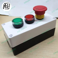 SERBU!! BOX CONTROL EMERGENCY(NC)+PUSH BUTTON LAMPU MERAH(NC) HIJAU(NO)-XB5