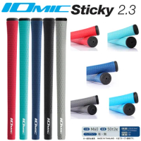 New IOMIC STICKY 2.3 M60 Standard, No Backline Sticky Grip Series Super Light Golf Grip FREE SHIPPING