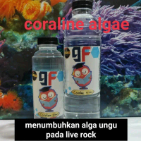 coraline grow aquarium laut menumbuhkan coraline ungu liverock 100ml 250ml