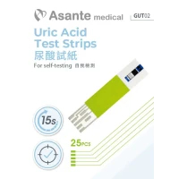 Asante 尿酸試紙(25張) | GUT02用 | 香港行貨