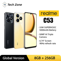 [NEW ARRIVAL] realme C53 50MP AI Camera 33W SUPERVOOC Charge 5000mAh Battery 6.74" 90Hz Display 6GB 128GB Smartphone