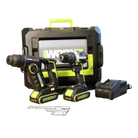 WORX WU938 2.0Ah鋰電x2 2A充電器x1 工具箱 20V無刷二用電錘/電批孖寶 BLACK (V000) 