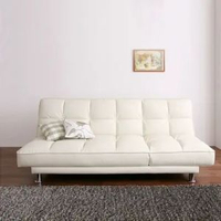 多功能日式沙發床 可折疊兩用沙發床 小戶型皮藝雙人1.8米沙發床