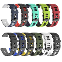 20 22mm Silicone Strap For Huawei Watch GT 3 46mm 42m/GT Runner/GT 2 Pro/GT3 Pro 43mm Bracelet for Huawei Watch 3 Pro Watchband