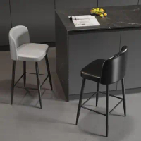 Nordic Bar Chair Home Island Chair High Stool Modern Simple Bar Stool Casual Chair Bar Minimalist Stool