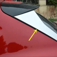 For Subaru XV 2018-2020 ABS Chrome rear window side wing decorative strip anti-scratch protection car accessories