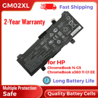 HP GM02XL 917679-2C1 HSTNN-DB7X TPN-Q185 Laptop Battery Replacement for ChromeBook 11 G6 EE 14 G5 ChromeBook x360 11 G1 EE
