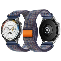 Nylon Loop Strap for Huawei Watch GT 4 3 2 46mm 42mm Band Wristband Bracelet for Huawei GT4 GT3 GT2 22mm 20mm Strap Correa