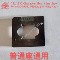 2023 New Character library limit box 11x 13 C Adapter For ANROIDKING / Medusa pro / Easy Jtag 2 in 1 adapter