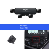 Car Mobile Phone Holder for Toyota Camry xv40 xv50 2006-2021 Smartphone Mounts Holder Gps Stand Bracket Auto Accessories