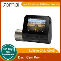 Miui Mijia 70mai Pro Dash Cam D02 70mai Car DVR Camera GPS ADAS 140FOV 24H Parking Monitor 70mai Pro D02 For Smart Car Drive