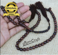 Tasbih 99 Butir Aesthetic Kayu Galih Asem ASLI Original