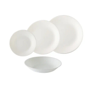 【CorelleBrands 康寧餐具】純白4件式餐盤組(427)