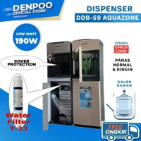 DISPENSER DENPOO DDB-59 AQUAZONE FILTER DDB 59 GALON BAWAH DDB59
