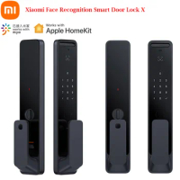 Xiaomi 3D Face Smart Door Lock X Biometric Facial Recognition Camera Fingerprint Lock Works with HomeKit Mi Home App