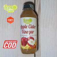 Lemovita Cuka Apel 500ml Organik Bebas gula Rendah lemak Alami