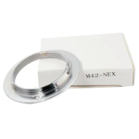m42-nex slim adapter ring for M42 42mm lens to sony E mount NEX NEX-3/C3/5N/6/7 A7 A7II A7r A5100 A7s A3000 A5000 A6000 camera