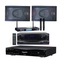 【音圓】S-2001 N2-350+DW-1+TR-5600+SK-8800V(伴唱機 大容量4TB硬碟+擴大機+無線麥克風+喇叭)