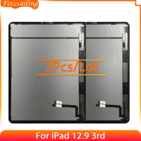 2Pcs/Lots For iPad LCD Pro 3 12.9 3rd 4th Gen 2018 A1876 A2014 A1895 A1983 LCD Display Digitizer Sensors Assembly Replacement