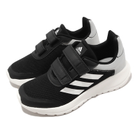 adidas 慢跑鞋 Tensaur Run 2 K 童鞋 中大童 女鞋 小朋友 黑 白 運動鞋 愛迪達 GZ3434