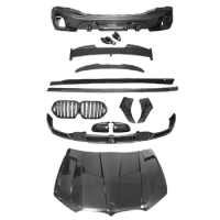 For BMW X6 G06 LD Style Carbon Fiber Body Kit Front Grille Lip Diffuser, Spoiler, Hood, Mirror Skirt, Exhaust Pipe, High Quality