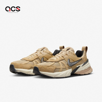 Nike 休閒鞋 Wmns V2K Run 女鞋 卡其 棕 銀 復古 運動鞋 FN6703-200