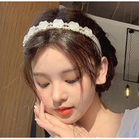 Bando Korea Bunga Mutiara Cantik Winsstyle WB092 Aksesoris Wanita