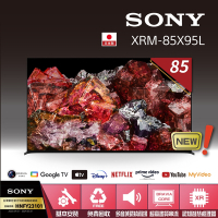 【SONY 索尼】BRAVIA 85型 4K HDR Mini LED Google TV 顯示器 XRM-85X95L