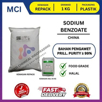 SODIUM BENZOATE BENZOAT WUHAN PRILL HIJAU - 1 KG